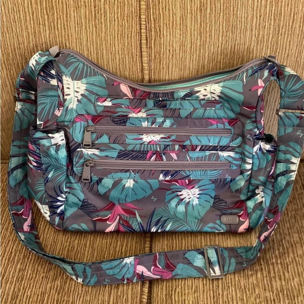 Lug Camper crossbody bag in the now rare Botanical Multi print!